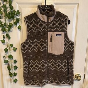 Patagonia Brown Fleece Vest
